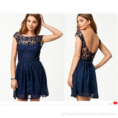 Sleeveless Ladies Fashion Dress Hot Selling
